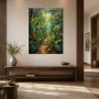 Tropischer Dschungelpfad als Leinwand oder Acrylbild