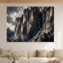Majestätische Felswände als Leinwandbild oder Fine Art Print