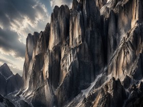 Majestätische Felswände als Leinwandbild oder Fine Art Print