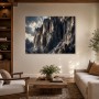 Majestätische Felswände als Leinwandbild oder Fine Art Print