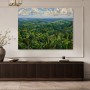 Tropische Waldlandschaft als Leinwand oder Poster mit weiter Tiefenwirkung