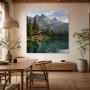 Alpenidylle am Bergsee, Leinwand oder Fine Art Print
