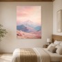 Pastellfarbene Berglandschaft als Wandbild oder Fine Art Print