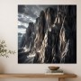 Dramatische Felsformation als Wandbild oder Fine Art Print