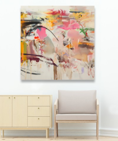 Wandbild Abstrakt bunt