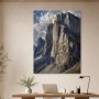 Majestätische Felslandschaft als Modernes Wandbild oder Fine Art Print