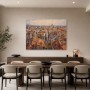 Altstadtpanorama als Wandbild oder Kunstdruck in warmem Licht