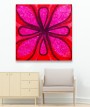 Abstraktes Blumen Bild