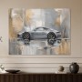 Porsche im urbanen Stil, Modernes Wandbild oder Fine Art Print
