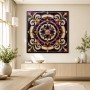 Ornamentale Mosaik Komposition als Wandbild oder Kunstdruck
