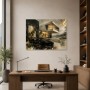 Luxuriöses Luxus Wandbild oder Acrylbild mit modernem Sportwagen
