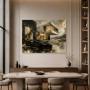 Luxuriöses Luxus Wandbild oder Acrylbild mit modernem Sportwagen