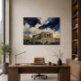 Antikes Tempelmotiv als Acrylbild oder Leinwand für stilvolle Räume