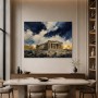Antikes Tempelmotiv als Acrylbild oder Leinwand für stilvolle Räume