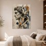 Antikes Profil und Architektur als Wandbild oder Fine Art Print