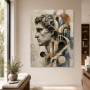 Antikes Profil und Architektur als Wandbild oder Fine Art Print