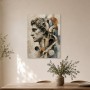 Antikes Profil und Architektur als Wandbild oder Fine Art Print