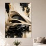 Luxuriöses Architekturmotiv, Acrylbild oder Modernes Wandbild