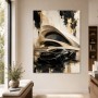 Luxuriöses Architekturmotiv, Acrylbild oder Modernes Wandbild