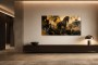 Antikes Epos als Wandbild oder Fine Art Print in Gold und Schwarz