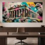 Antikes Tempelmotiv als Modernes Wandbild oder Acrylbild