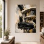 Luxuriöser Sportwagen zwischen Modernes Wandbild und Acrylbild