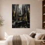 Luxuriöser Sportwagen als Acrylbild oder Leinwand für moderne Räume
