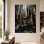 Luxuriöser Sportwagen als Acrylbild oder Leinwand für moderne Räume