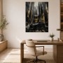 Luxuriöser Sportwagen als Acrylbild oder Leinwand für moderne Räume