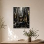 Luxuriöser Sportwagen als Acrylbild oder Leinwand für moderne Räume