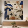 Abstrakte Kunst mit Händen als Wandbild oder Kunstdruck