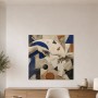 Abstrakte Kunst mit Händen als Wandbild oder Kunstdruck