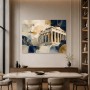 Antikes Tempelmotiv als Modernes Wandbild oder Fine Art Print