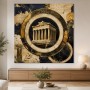 Antikes Tempelmotiv als Wandbild oder Kunstdruck