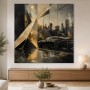 Luxuriöses City-Motive Modernes Wandbild oder Acrylbild