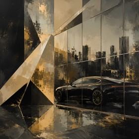 Luxuriöses City-Motive Modernes Wandbild oder Acrylbild Luxuriöses City-Motive Modernes Wandbild oder Acrylbild