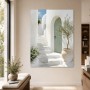 Mediterrane Architektur als Wandbild oder Leinwandbild
