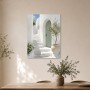 Mediterrane Architektur als Wandbild oder Leinwandbild