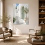 Mediterrane Architektur als Wandbild oder Leinwandbild