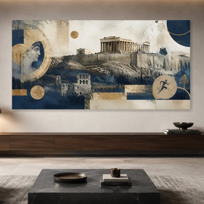 Antikes Griechenland als Wandbild oder Kunstdruck mit klassischer Eleganz