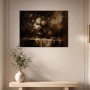 Stillleben mit weißen Blüten als Kunstdruck oder Leinwandbild