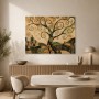 Abstraktes Wandbild oder Fine Art Print mit ornamentalem Baummotiv