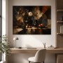Stillleben mit Vase und Früchten als Wandbild oder Kunstdruck