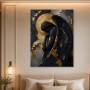 Dunkles Engelmotiv als Acrylbild oder Leinwand für elegante Räume