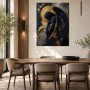 Dunkles Engelmotiv als Acrylbild oder Leinwand für elegante Räume