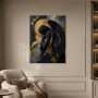 Dunkles Engelmotiv als Acrylbild oder Leinwand für elegante Räume