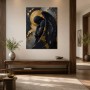 Dunkles Engelmotiv als Acrylbild oder Leinwand für elegante Räume