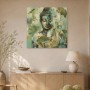Buddha mit Lotusmotiv als Wandbild oder Leinwandbild
