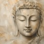 Buddha Ruhe als Kunstwerk oder Leinwandbild