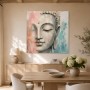 Meditativer Buddha Wandbild, Acrylbild oder Fine Art Print